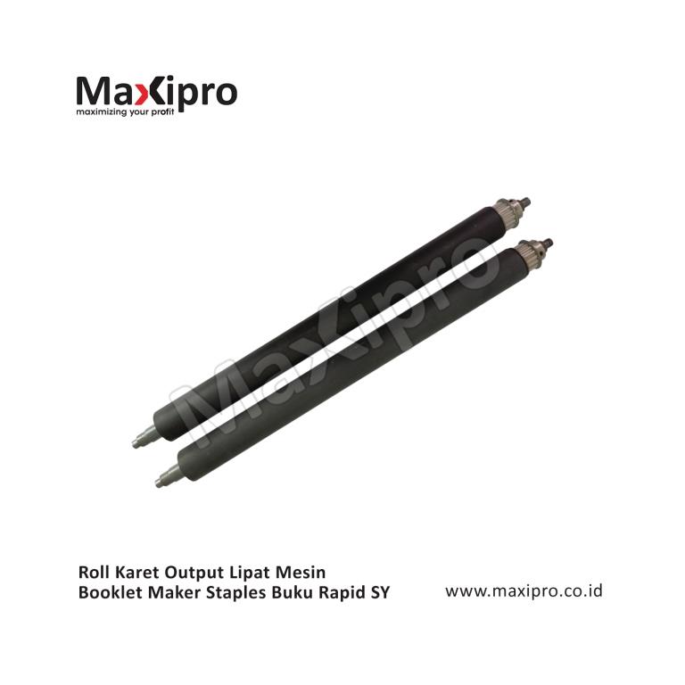 Sparepart Roll Karet Output Lipat Mesin Booklet Maker Staples Buku Rapid SY