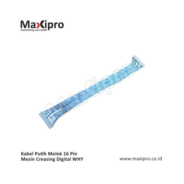 Sparepart Kabel Putih Molek 16 Pin Mesin Creasing Digital WHY