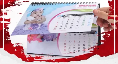 Ukuran Kalender Meja yang Pas, Promosi Bisnis Jadi Lebih Gampang