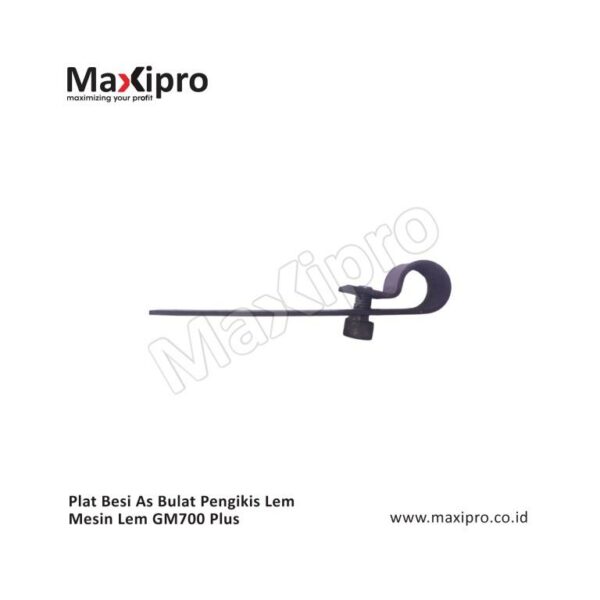 Sparepart Plat Besi As Bulat Pengikis Lem Mesin Lem GM700 Plus