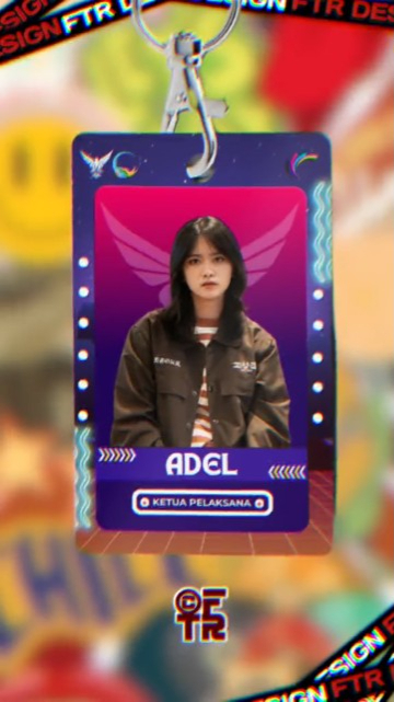 3. ID Card dengan Tampilan Futuristtik 