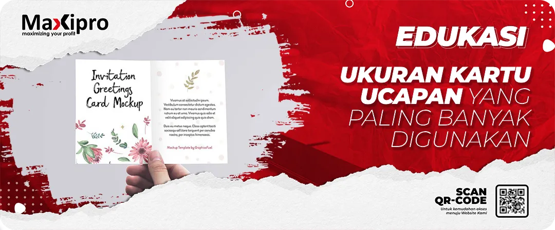 Ukuran Kartu Ucapan yang Paling Banyak Digunakan (Lengkap dengan Contoh)