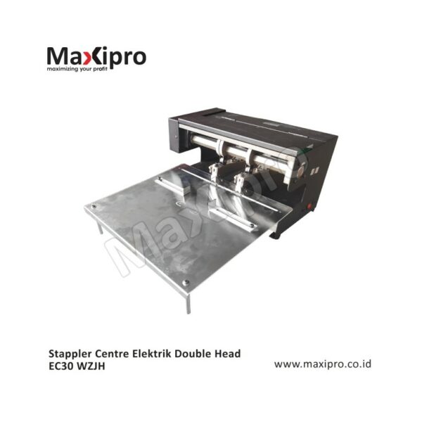 Mesin Stappler Centre Elektrik Double Head EC30 WZJH - Gambar 2