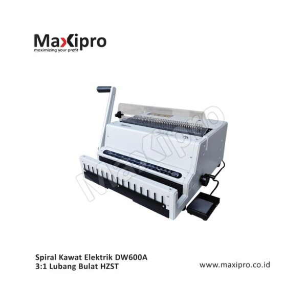 Spiral Kawat Elektrik DW600A 3:1 Lubang Bulat HZST - Gambar 3