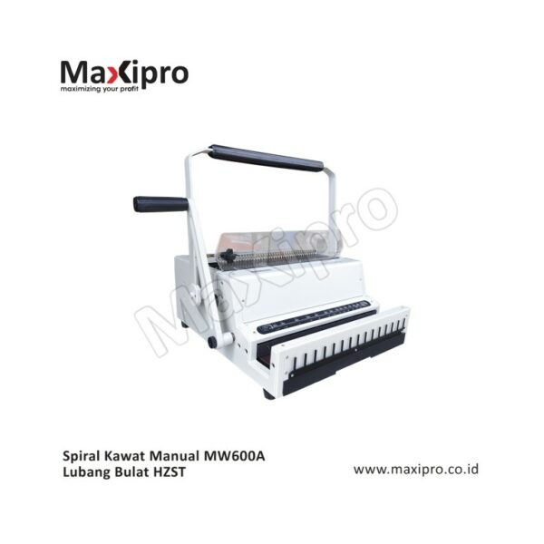 Spiral Kawat Manual MW600A Lubang Bulat HZST - Gambar 2