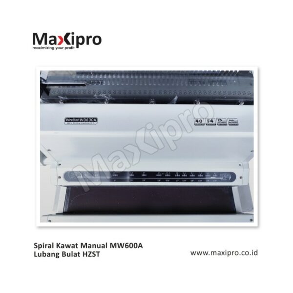 Spiral Kawat Manual MW600A Lubang Bulat HZST - Gambar 7