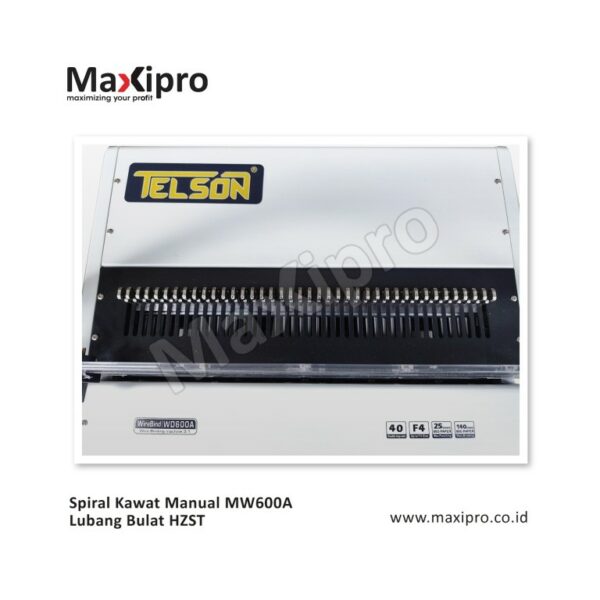 Spiral Kawat Manual MW600A Lubang Bulat HZST - Gambar 6