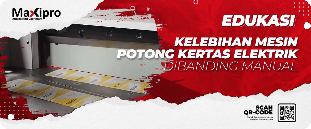 This is the advantage of an electric paper cutting machine compared to manual