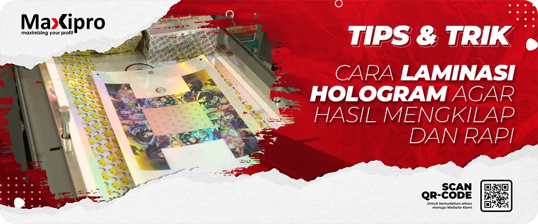 Cara Laminasi Hologram Agar Hasil Mengkilap dan Rapi