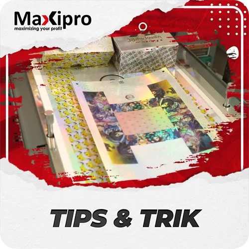Cara Laminasi Hologram Agar Hasil Mengkilap dan Rapi