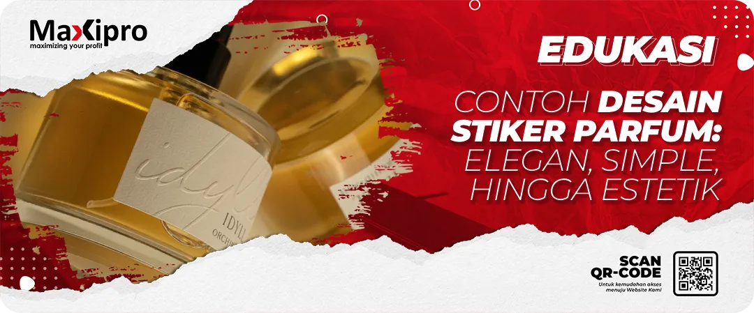 7 Contoh Desain Stiker Parfum: Elegan, Simple, hingga Estetik