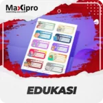 7 Contoh Stiker Label Nama Buku Anak Bikin Belajar Lebih Semangat