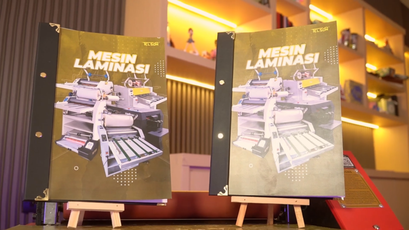 Katalog Hardcover Kulit Premium