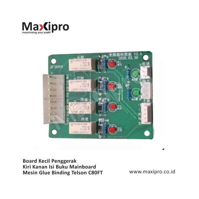Sparepart-Board-Kecil-Penggerak-Kiri-Kanan-Isi-Buku-Mainboard-Mesin-Glue-Binding-Telson-C80FT