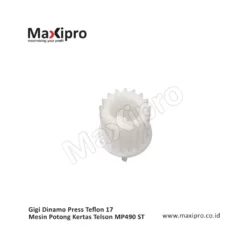 Sparepart-Gigi-Dinamo-Press-Teflon-17-Mesin-Potong-Kertas-Telson-MP490-ST