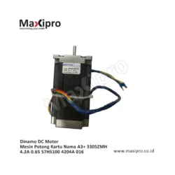 Sparepart-Dinamo-DC-Motor-Mesin-Potong-Kartu-Nama-A3-3305ZMH-4.2A-0.65-57HS100-4204A-016