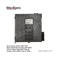 Sparepart-Servo-Driver-Mesin-Rigid-Box-Forming-KM-500H-1PH-AC-Input-200-250V-5.0A-AC-Output-3PH-0-200V-4.0A-0.75KW-DS5L1-20P7-PTA