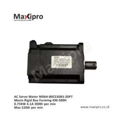 Sparepart-AC-Servo-Motor-Mesin-Rigid-Box-Forming-KM-500H-0.75KW-4.1A-3000r-per-min-Max-5200r-per-min-MS6H-80CS30B3-20P7