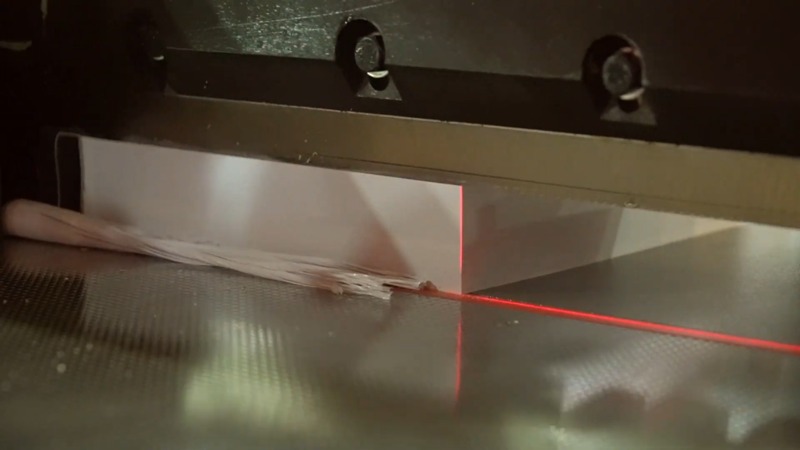 Mesin Potong Kertas Telson MP 490H FT, Presisi