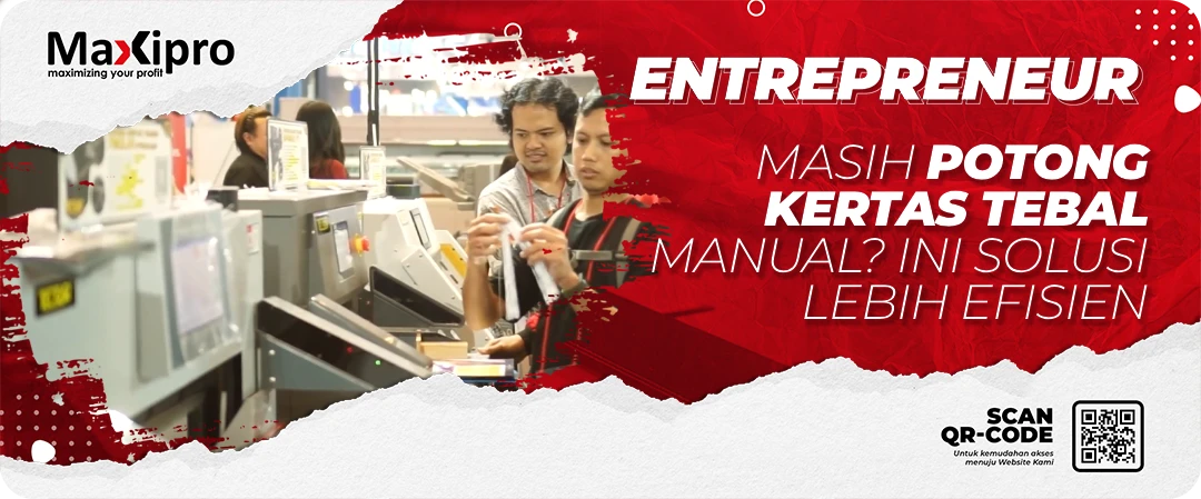 Masih Potong Kertas Tebal Manual? Ini Solusi Mesin Lebih Efisien