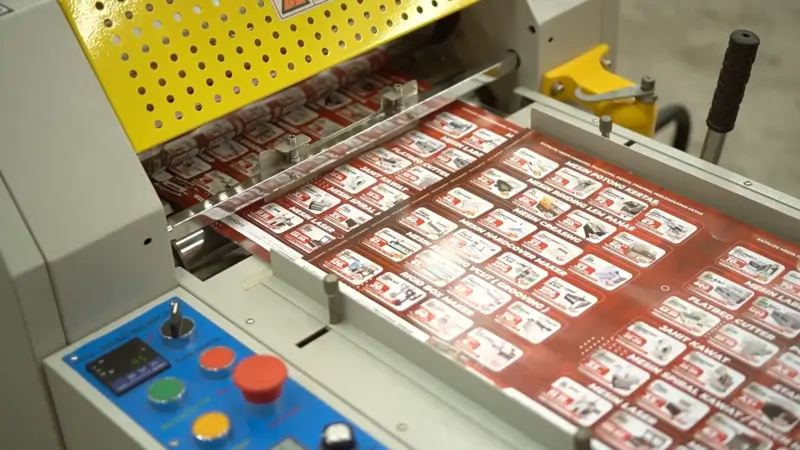 Conveyour dan Overlapping Mesin Laminasi Telson 390 W4221