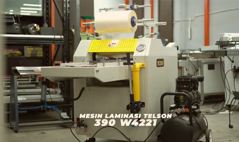 Mesin Laminasi Telson 390 W4221