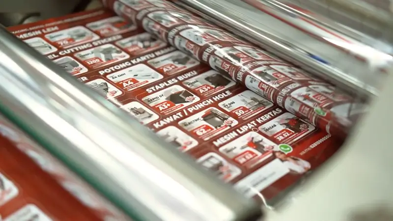 Proses Kerja Mesin Laminasi Telson 390 W4221