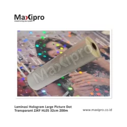 FWBL-B08-084-Bahan-Laminasi-Hologram-Large-Picture-Dot-Transparant-ZJKF-HL05-32cm-200m