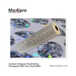 FWBL-B08-087-Bahan-Laminasi-Hologram-Pecah-Beling-Transparant-ZJKF-HL11-32cm-200m