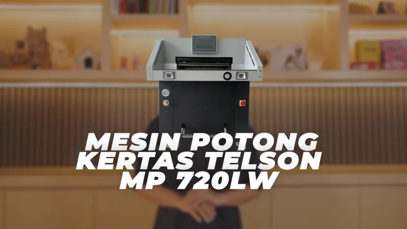 Mesin Potong Kertas Telson 720 LW Hidraulik