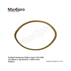 Sparepart-Fanbelt-Mesin-Hardcover-Maker-Lipat-3-Sisi-KHS-Lebar-20mm-x-Panjang-955mm-x-Tebal-3mm-Endless