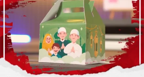 mesin digital cutting flatbed cutter 5070 LF membuat hampers anak