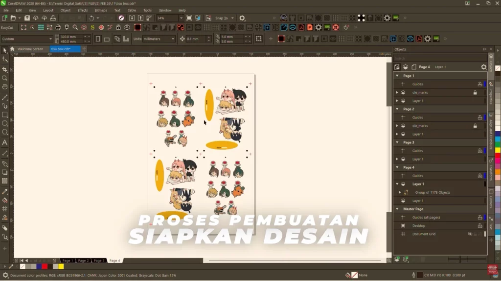 Persiapkan desain