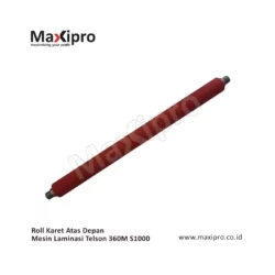 Sparepart Roll Karet Atas Depan Mesin Laminasi Telson 360M S1000.