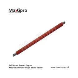 Sparepart Roll Karet Bawah Depan Mesin Laminasi Telson 360M S1000