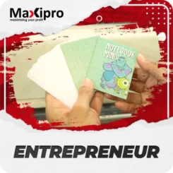 Cara Membuat Mini Notebook Gantungan Kunci dengan Mesin Spiral Kawat
