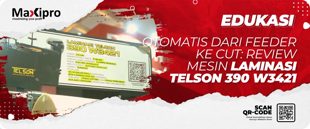 Review 
Mesin Laminasi 
Telson 390 W3421