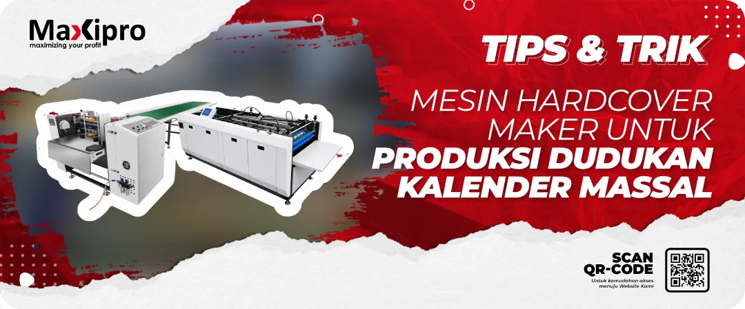 Mesin Hardcover 
Maker untuk 
Produksi Dudukan 
Kalender Massal