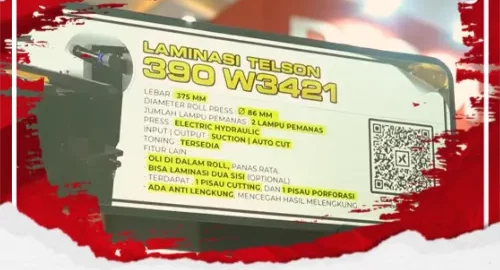 Review Mesin Laminasi Telson 390 W3421